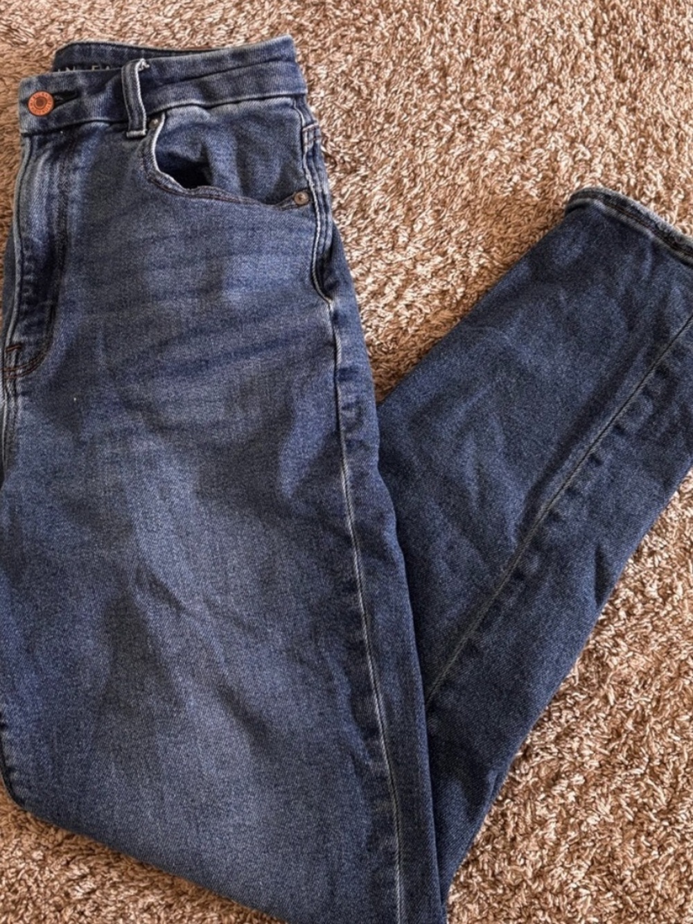Distressed Mom Jeans